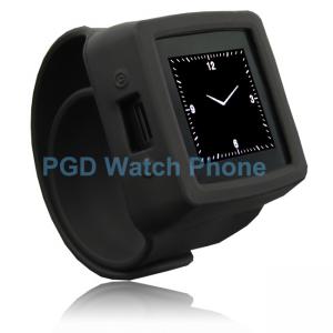 Montres promotionnelles à la mode uniques de cadeau avec le téléphone portable MQ666 de montre de 4gb Digital
