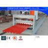 0.3MM - 0.7MM Corrugation Sheet Roll Forming Machine Line With PLC System