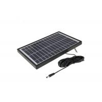 China 5 Watt Solar Panel Solar Cell Black Metal Frame High Module Conversion Efficiency on sale