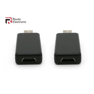 China Black Automotive Electronic Accessories , HDMI Video Out Adapter Plug And Play supplier