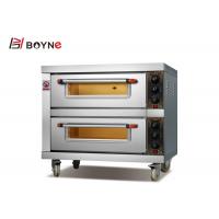 China Double Deck Electric 20℃ 4kw Industrial Bakery Oven for making bread on sale