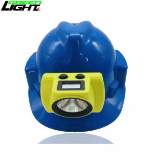 China Safety LED Miners Head Lamp With OLED Display 20000lux Waterproof IP68 supplier
