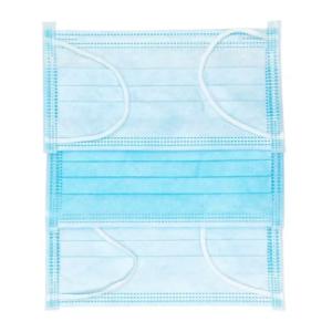 China Orelhas de dobramento não tecidas descartáveis da máscara protetora do Nosepiece ajustável que penduram o estilo supplier