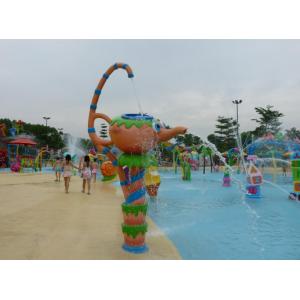 China Kids Children Water Playground Equipment Aqua Play Water Game With Teapot Spray supplier