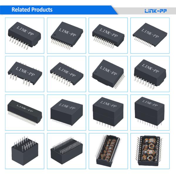 M3295NL / QT24A01 Gigabit Transformer 24 Pins 1X1 Port With PoE Product Photos,M3295NL