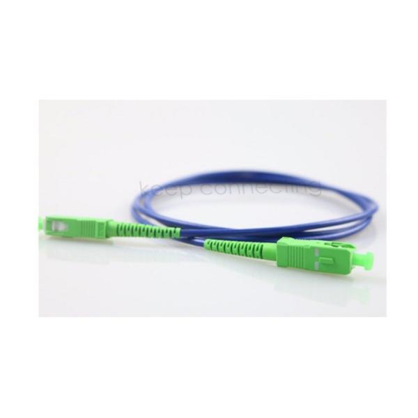 LSZH/PVC外蓋光ファイバーパッチコード G657A2 Sm 2.0/3.0mm Sc APC シンプル/デュプレックス