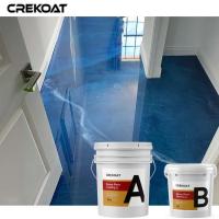 China Metallic Pearl Epoxy Resin Floor Coating For Homes Offices Showrooms on sale
