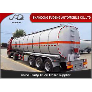China 42000 L fuel tanker semi truck trailer for diesel oil delivery with insulating layer supplier