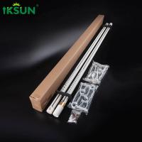 China 25-55 Window Hanging Tension Curtain Rod Double Adjustable Curtain Rod 1 Set on sale
