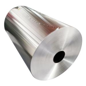 China Paper Aluminum Foil Roll Price Per Ton 35 Micron Aluminum Foil For Food Containers supplier