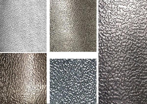 1050 1100 3003 Stucco Embossed Aluminum Sheet Size Custom With Good Weldability