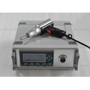 1000w 30Khz Ultrasonic Plastic Welding Machine With Digital Generator Aluminum Or Titanium Head