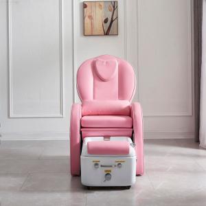 China Pedicure Foot Spa Massage Chair Bowl Bed PU Leather supplier