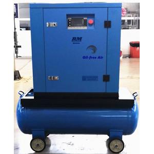 China 5.5kw 8bar 10bar 115psi 145psi Anest Iwata silent oil- free air compressor supplier