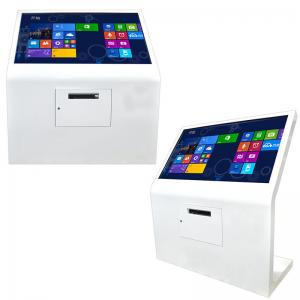 China Interactive LED Auto Paper Loading USB A4 Laser Printer Kiosk With QR Code Scanner supplier