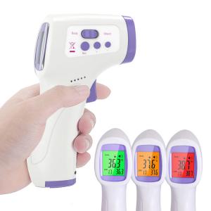 China CE Handheld Digital Forehead Infrared Thermometer With LCD Screen supplier
