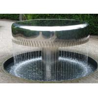 Professional Stainless Steel Water Feature Fountains Mirror Polishing