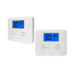China Riseem ABS Housing Material Wired Room Thermostat with ±1C Accuracy and Manual/Automatic Control Mode wholesale
