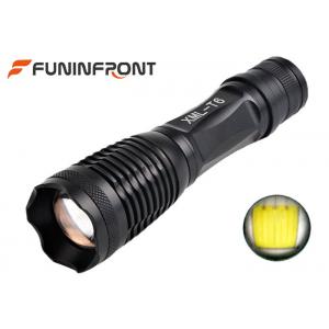 China CREE XM-L T6 Zoom LED Flashlight Working with 18650 Li-ion battery or 3xaaa supplier