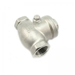 China Hydraulic Threaded Stainless Steel Valves 1000psi Plumbing Check Valve supplier