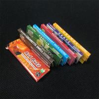 China Flavor Smoking Rolling Paper Cigarette Joint Pre Roll Blunt Wrap 1-1/4 Size on sale