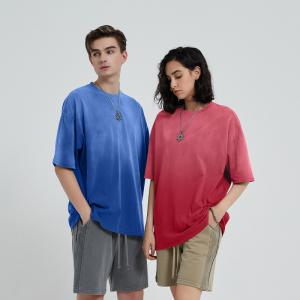                  Men&prime;s Plus Size Tee Shirt Blank T-Shirts Oversized Cotton Unisex Boys Hip Hop T Shirt             