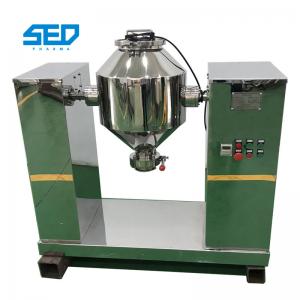 China Stainless Steel Double Cone Blender 50L Dry Powder Mixing Equipment supplier