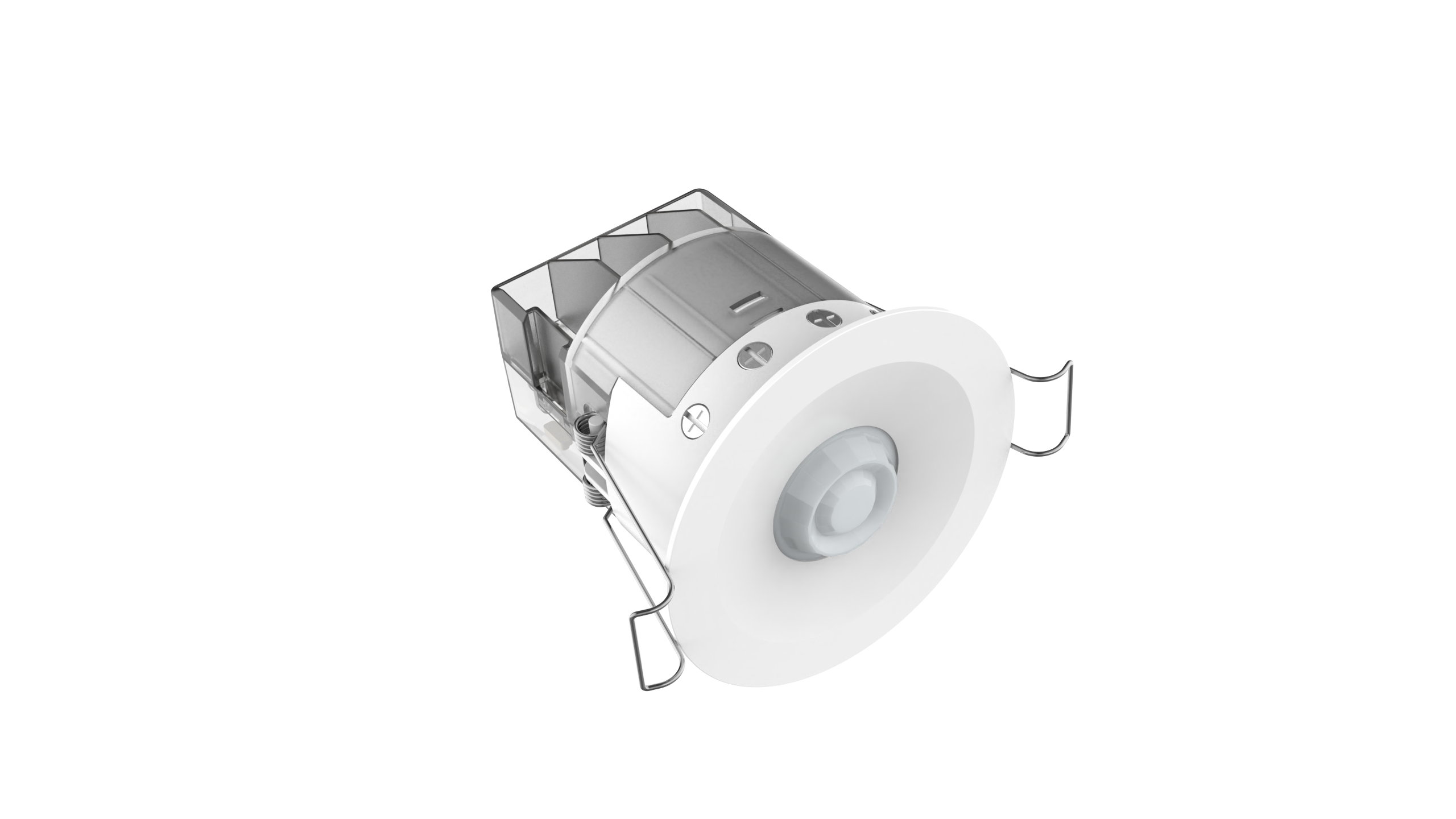 Fácil de usar serie de salida de doble canal montado a raspón PIR interruptores de ocupación detectores de ocupación y detectores de movimiento