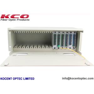 China tipo montável do painel de remendo 1*2 do divisor ODF da fibra ótica da cremalheira 4U 1*4 1*8 1*16 1*32 LGX supplier