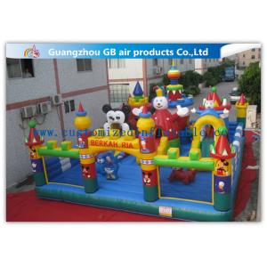 China Popular Inflatable Theme Park Kids Bouncy Castle Carnival Games For Jumping supplier