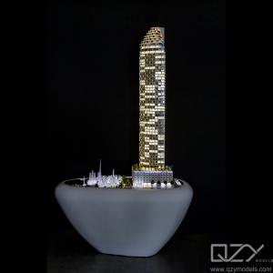 Scale Architectural Concept Model Famous Buildings Dubai W Residences DARGLOBAL 1:125