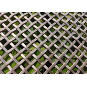 Customizable Decorative Wire Mesh Metal Stainless Steel 304 For Architecture Wall