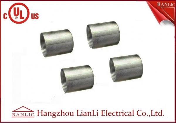 1-1/4 inch 1-1/2 inch Electro Galvanized IMC Coupling 3.0mm Thickness Inside