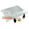 Silver Red Wine Quad Seal Bag Glod Reusable Bag In Box For Apple Liquid And
