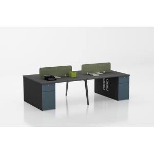 Customized Office Workstation Desk For 4 Persons Modular Workstation Furniture