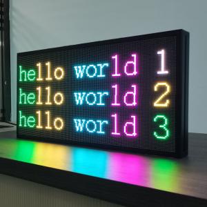 WIFI Programmable P4RGB Outdoor LED Digital Signs For Store Advertising
