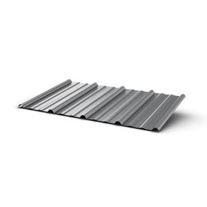 RAL9006 0.47mmTCT Metal Wave Tiles Metal Roof And Wall Cladding Corrugated Galvanised Sheets RAL3005