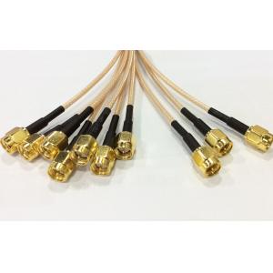 China Radio Antenna Connection RG 178 Cable Harness Assembly High Frequency supplier