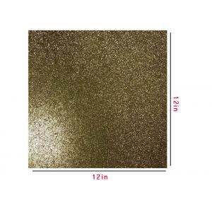 Festival KTV Wall Decor Gold Glitter Construction Paper Custom Sizes And Patterns