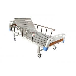 China Customized Color Single Crank Manual 250KG Hospital Semi Fowler Bed supplier