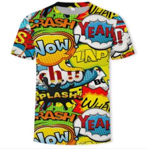 China Sublimação curto do verão em camisas coloridas, por todo o lado em camisas da sublimação supplier
