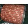 Brick Grain Prepainted Stainless Steel Strip Coil For Exterior Wall Decoration