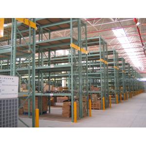 China Green Heavy Duty Pallet Racking System , Industrial Steel Storage Racks supplier