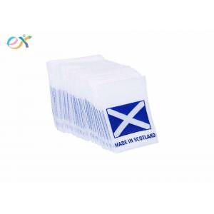 Customised Woven Clothing Labels Machine Weaving Brand Logo Sewing For Pillows