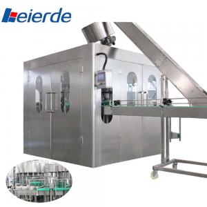 China Electric PET Bottled Oil Filling Machine 3 In 1  3200X1200X2200MM oil bottling machine supplier