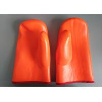China Tear Resistance Pvc Dipped Gloves , Waterproof Work Gloves 3 Layers Liner on sale
