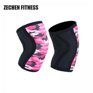 China 7mm Sleeves Powerlifting Neoprene Knee Support For Heavy Lifting Squat Gym supplier