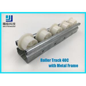 China Slider Roller Track Type 40C Width 40mm Metal Frame for Conveyors and Flow Rack supplier