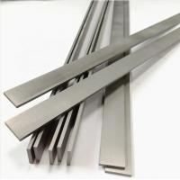 China zhuzhou good Tungsten carbide strips YG8 YG6X cemented carbide plates Tungsten carbide bar for wood on sale