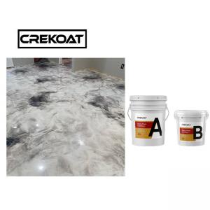 China Metallic Additive Waterproof Epoxy Resin Clear Epoxy Coating supplier